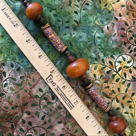 African Trading Bead Necklace - Picture 13 of 14